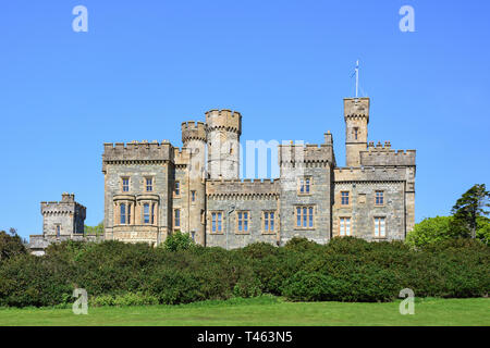 Il castello di Lews e motivi, Stornoway, isola di Lewis, Ebridi Esterne, Na h-Eileanan Siar, Scotland, Regno Unito Foto Stock