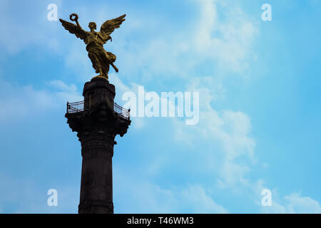 Angelo di indipendenza città del messico Foto Stock