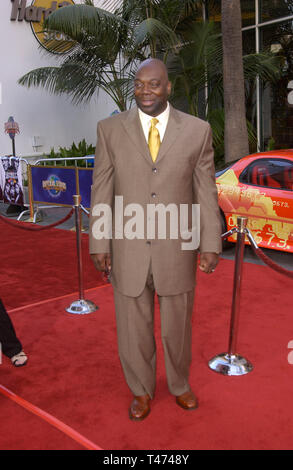 LOS ANGELES, CA. Giugno 03, 2003: Attore THOM BARRY alla premiere mondiale del suo nuovo film 2 Fast 2 Furious presso l'Anfiteatro universale, Hollywood. Foto Stock