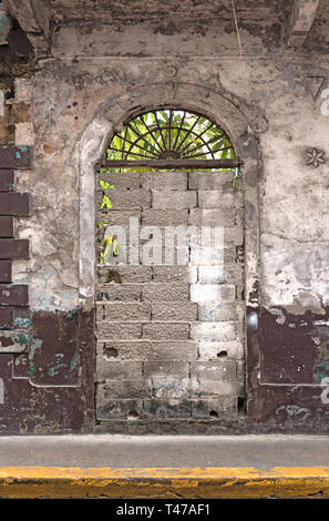 Casa rovina nel casco viejo la storica città di Panama city Foto Stock