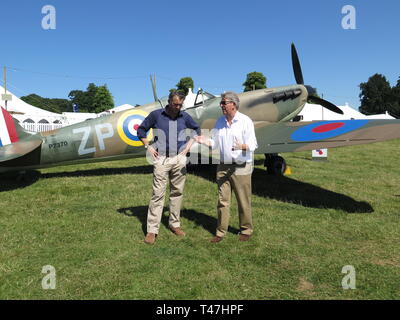 Chalke Valley Festival di storia, ampia Chalke, Foto Stock