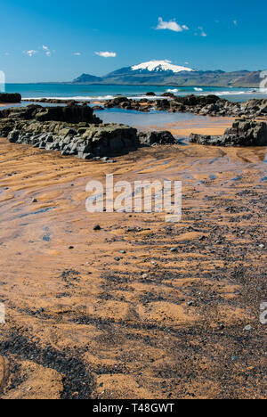 Snaefellsnes, ghiacciaio in Islanda Foto Stock