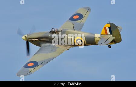 1941 Mare Hawker Hurricane 1B Foto Stock