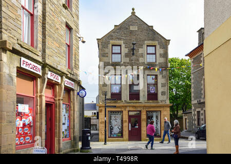Albert Street, Kirkwall, la terraferma, Orkney Islands, Isole del Nord, Scozia, Regno Unito Foto Stock