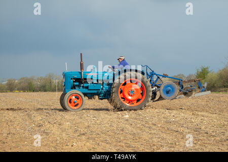 Fordson Super Major trattore Foto Stock