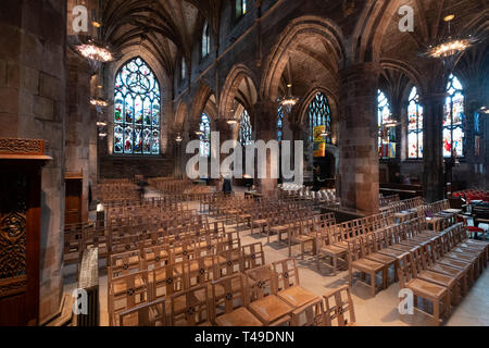 La Cattedrale di St Giles, Edimburgo, Scozia, Regno Unito, Europa Foto Stock