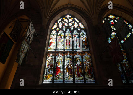 La Cattedrale di St Giles, Edimburgo, Scozia, Regno Unito, Europa Foto Stock