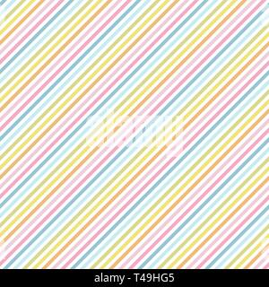 Strisce arcobaleno seamless pattern tessitura diagonale. Illustrazione Vettoriale. Illustrazione Vettoriale