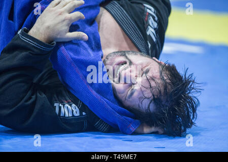 Sao Paulo, Brasile . Xiii Apr, 2019. ARNOLD SUD AMÉRICA - Arnold Sports Festival il Sud America è un successo di pubblico e ha diverse attrazioni, tra concorsi, mostre e conferenze. Credito: Foto Arena LTDA/Alamy Live News Foto Stock