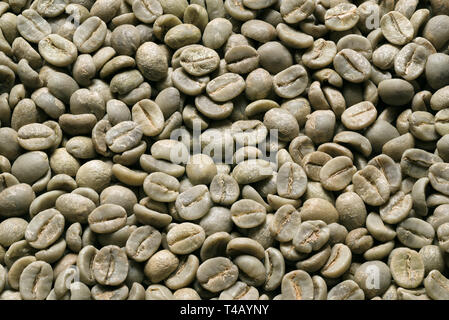 Materie i chicchi di caffè Foto Stock