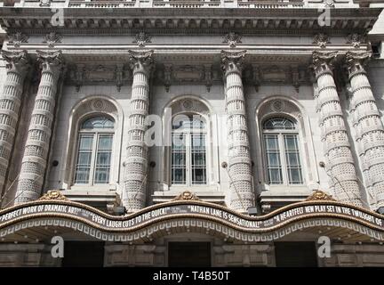 NEW YORK, Stati Uniti d'America - 2 Luglio 2, 2013: Lyceum Theatre di Broadway, New York. Il teatro di West 45th Street è stato inaugurato nel 1903. Foto Stock