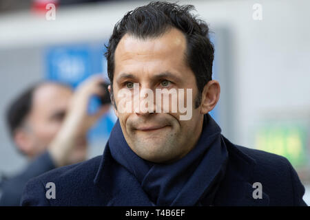 Duesseldorf, Germania 14.04.2019, Bundesliga giornata 29, Fortuna Duesseldorf vs FC Bayern Muenchen Berlin: direttore sportivo Hasan Salihamidzic (FCB) Foto Stock