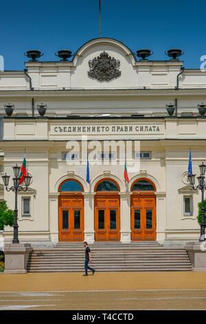 Nationalversammlung, Sofia, Bulgarien Foto Stock