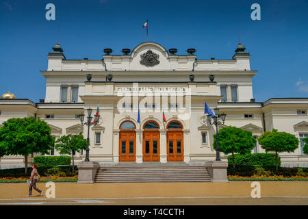 Nationalversammlung, Sofia, Bulgarien Foto Stock