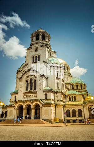 Alexander-Newski-Kathedrale, Sofia, Bulgarien Foto Stock