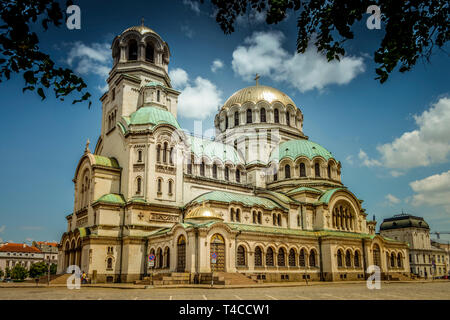 Alexander-Newski-Kathedrale, Sofia, Bulgarien Foto Stock