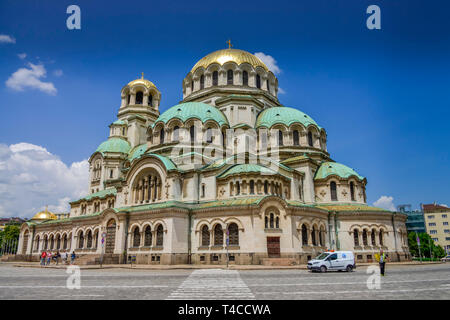 Alexander-Newski-Kathedrale, Sofia, Bulgarien Foto Stock