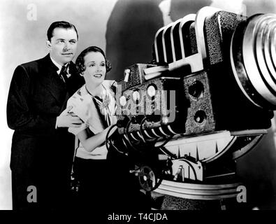 TALBOT,ASTOR, catturato dalla televisione, 1936 Foto Stock