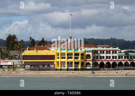 Cocoanut Grove conference center, Santa Cruz Beach Boardwalk, Santa Cruz, in California, negli Stati Uniti Foto Stock