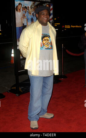 LOS ANGELES, CA. 20 gennaio 2004: Attore LEONARD EARL HOWZE presso il world premiere in Hollywood, del suo nuovo film Barberia 2: Torna in azienda. Foto Stock