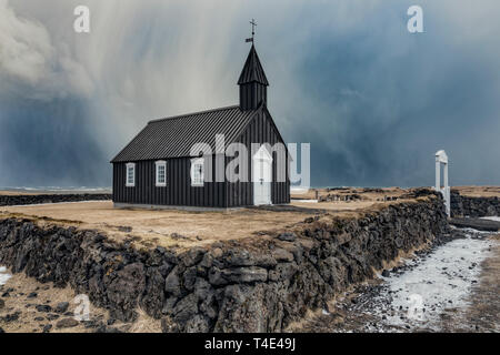 Budir, Snaefellsnes, Islanda, Europa Foto Stock