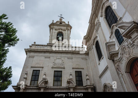 Chiesa del Convento di grazia in Graca quartiere di Lisbona, Portogallo Foto Stock