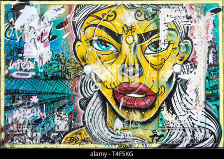 Parigi Storica opinioni con la cattedrale di Notre Dame de Paris e alcuni altri religiosi e architetture tipiche Foto Stock