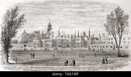 La vecchia Certosa, Londra, Inghilterra, visto qui nel tardo XIX secolo. Da Londra Foto, pubblicato 1890 Foto Stock