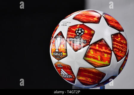 Durante la UEFA Champions League football match tra Juventus e AFC Ajax presso lo stadio Allianz il 16 aprile, 2019 a Torino, Italia. Foto Stock