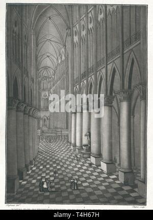 Immagine relativa alla cattedrale di Notre Dame Foto Stock