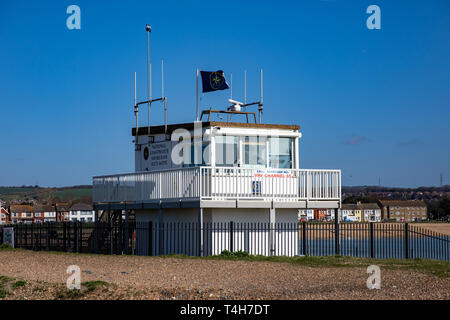 Shoreham National Coastwatch Institution Station. Shoreham-by-Sea, Sussex. Foto Stock
