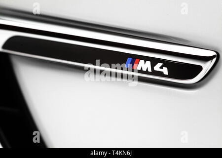2015 BMW M4 Coupe Foto Stock