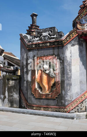 Il Ba Mu Temple Gate Hoi An Vietnam Foto Stock