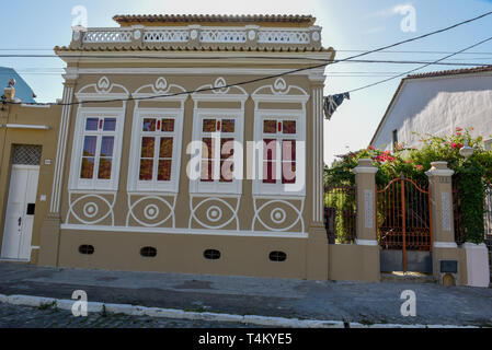 Casa del famoso bossa nova cantante Vinicius de Moraes a isola Itaparica in Brasile Foto Stock