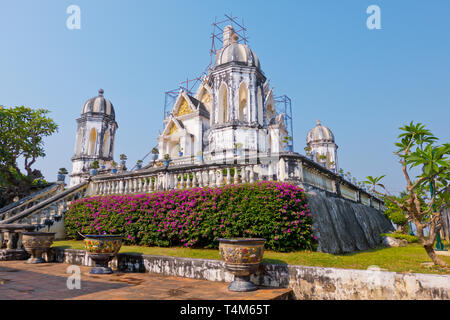 Phra Thinang Wechayan Wichien Prasat, Phra Nakhon Khiri Historical Park, Phetchaburi, Thailandia Foto Stock