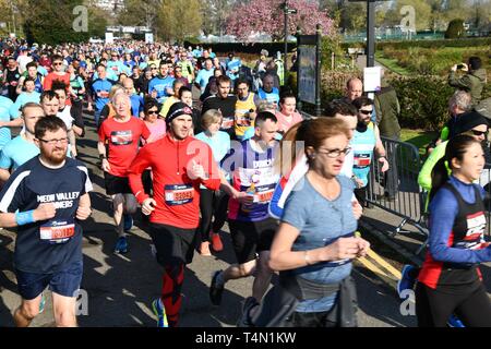 Brighton marathon 2019 Foto Stock