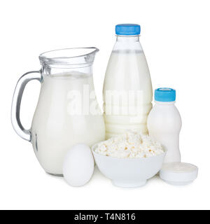 Prodotti lattiero-caseari Foto Stock