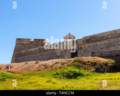 Forte de São Sebastião, Castro Marim, Portogallo Foto Stock