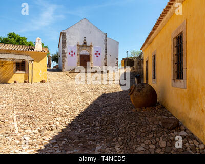 Interior do Castelo de Castro Marim, Algarve, PORTOGALLO Foto Stock