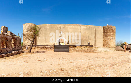 Interior do Castelo de Castro Marim, Algarve, PORTOGALLO Foto Stock