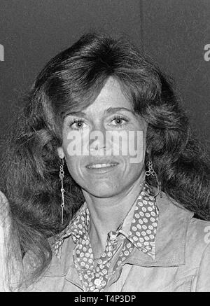 Attrice, Jane Fonda, Ottobre 17, 1977, California Foto Stock