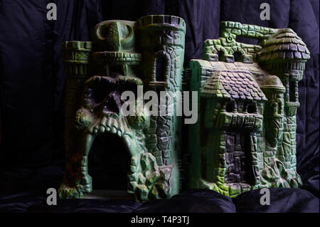 Il castello di He-Man Grayskull Foto Stock