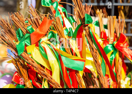 La pasqua tradizionale ceca decorazione giocattolo Foto Stock