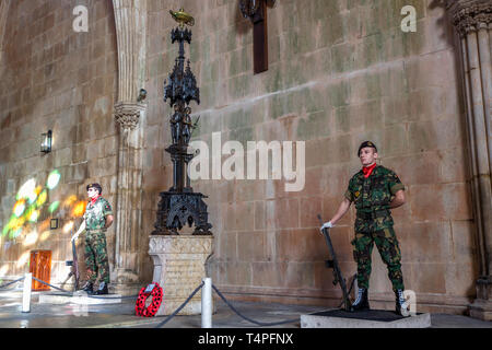 Il Soldato Sconosciuto tomba in Batalha, Portogallo Foto Stock