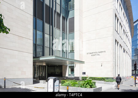 Ingresso a San Bartolomeo del Ospedale, King Edward Street, Barbican, la City di Londra Greater London, England, Regno Unito Foto Stock