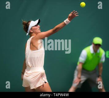 MIAMI, Stati Uniti d'America - 21 Marzo : Marketa Vondrousova della Repubblica ceca al 2018 Miami Open WTA Premier obbligatorio torneo di tennis Foto Stock