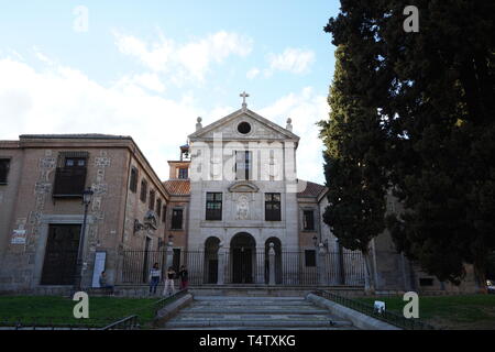 Il monastero reale dell'Incarnazione vicino al Palazzo Reale di Madrid in Spagna Foto Stock