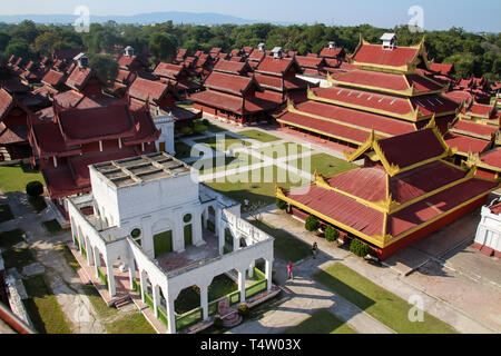 Uno dei più suggestivi paesi che ho visitato. Myanmar confina con Cina, così come il Laos e Thailandia Foto Stock