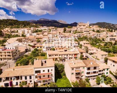 Selva , mancomunidad del Raiguer, Maiorca, isole Baleari, Spagna, Europa. Foto Stock