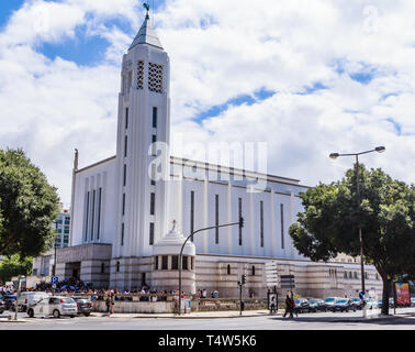 Lisbona, Portogallo, chiesa Igreja de Nossa Senhora de Fatima, 1934-38 Foto Stock